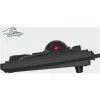 Bedrade mechanische full-size toetsenbord KeySonic KSK-8202ELU-T (DE) — USB, Duitse layout, zwart