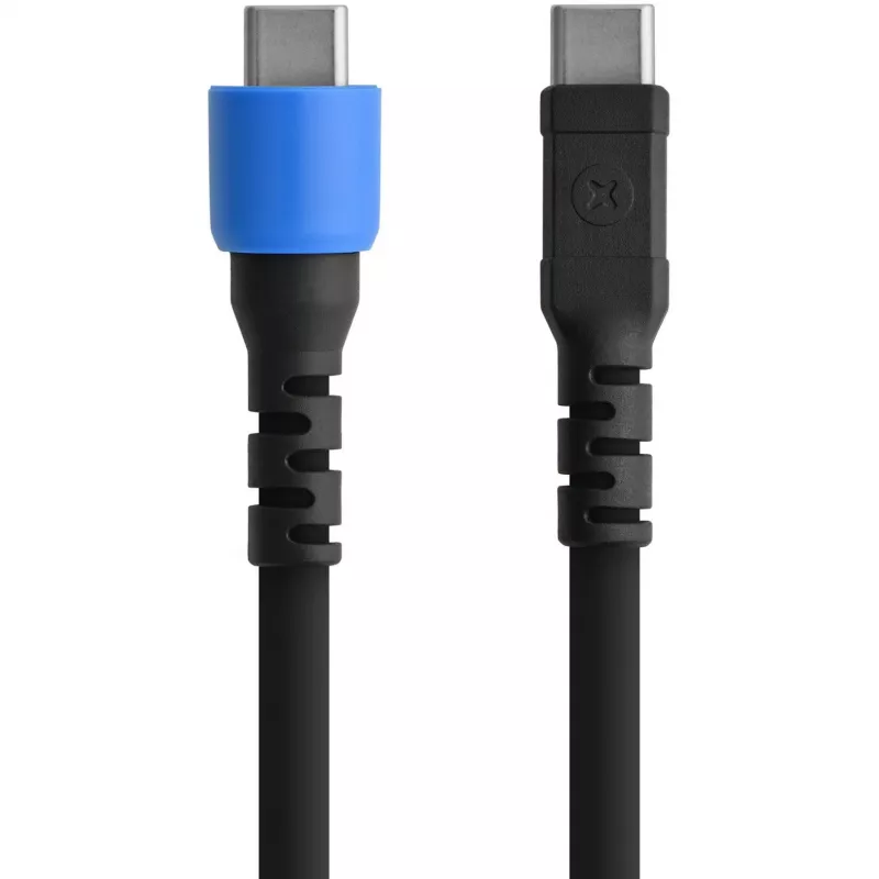 Fixhub Power Series slimme soldeerbout (zwart/blauw, 100 watt, USB-C)