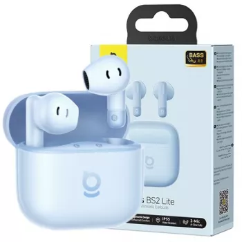 Draadloze in-ear-koptelefoon Baseus Bass BS2 Lite TWS – blauw