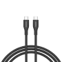 CANYON kabel CC60SC10 C-C 60W 1m siliconen zwart
