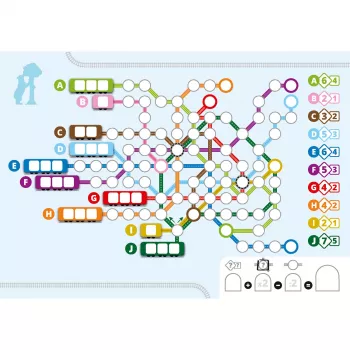 Voll verplant, bordspel