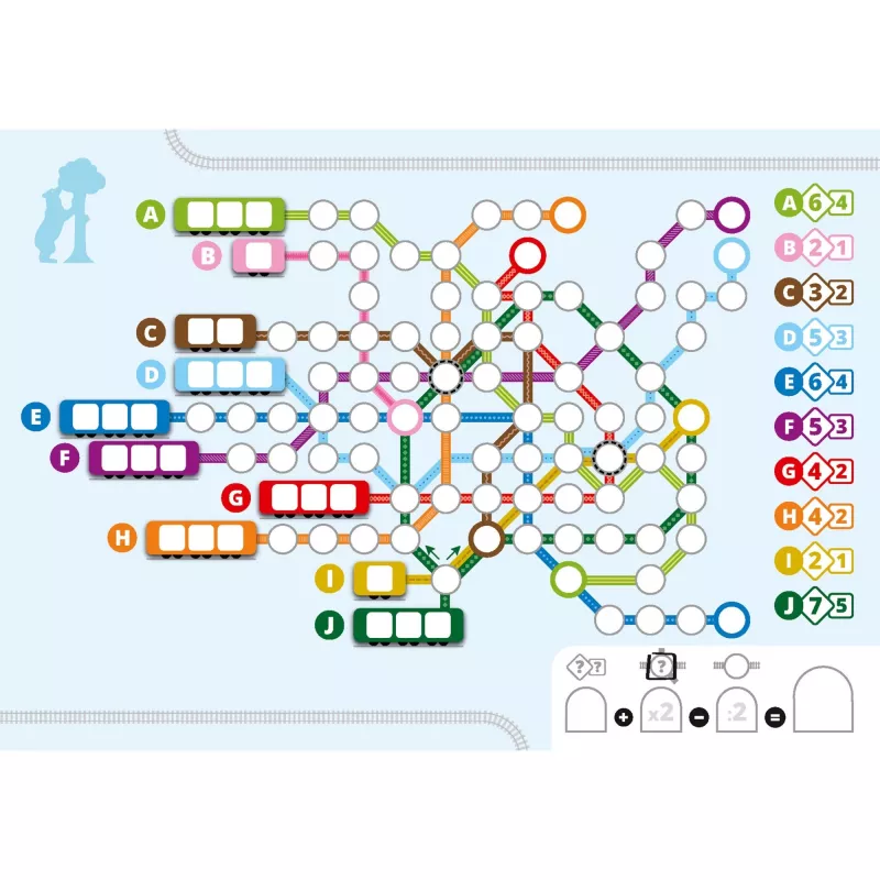 Voll verplant, bordspel
