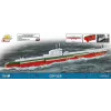 Plastic modelbouwpakket Cobi Poolse onderzeeboot ORP Sęp schaal 1:300 (COBI-4856)