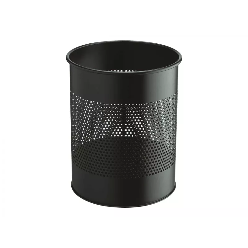 Robuuste prullenbak - rond - 15 L - staal