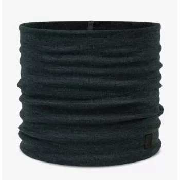 Buff Merino Heavyweight Solid Forest halswarmer – naadloze merinowollen halswarmer, unisex, donkergroen