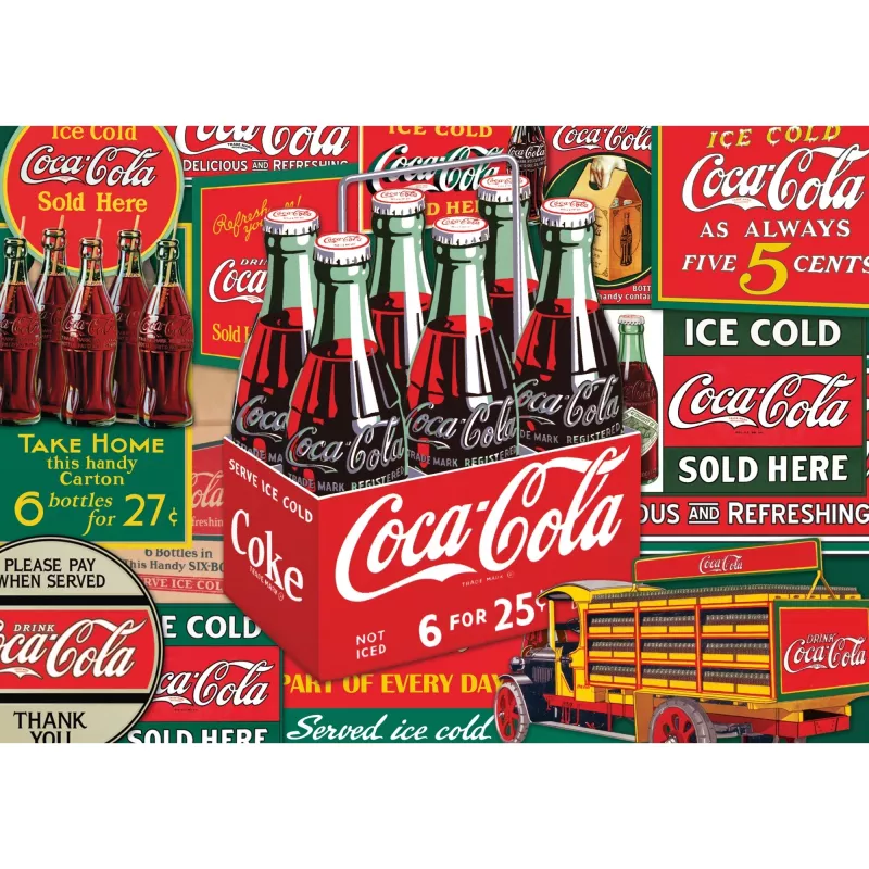 Coca Cola - klassiekers, puzzel 1000 stukjes