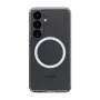 Torras Guardian Magnetic Series telefoonhoes voor Samsung S25 transparant