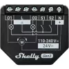 Shelly 2PM Gen3 slimme schakelaar 2P zwart