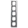 Busch-Jaeger 1725-80 wandplaat/schakelaarafdekking grijs (2CKA001754A4108)