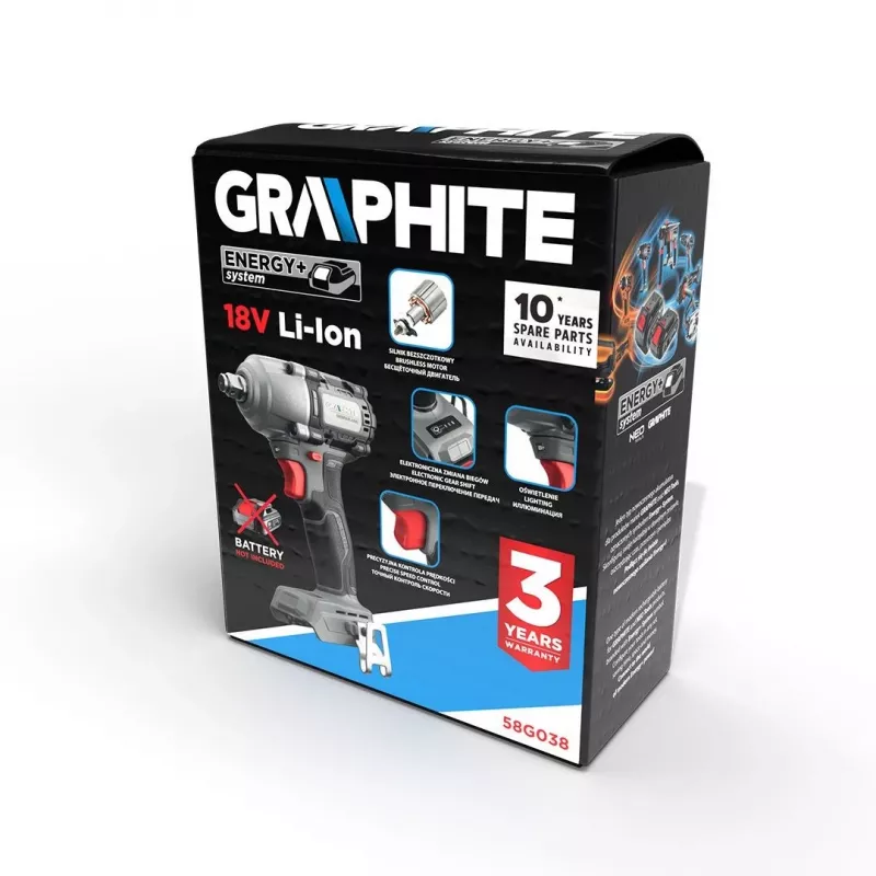 Slagschroevendraaier Graphite 58G038