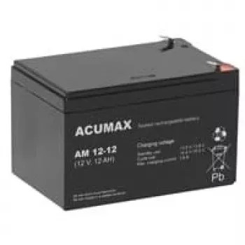 12V 12AH Vrla AM12-12 Acumax Emu accu