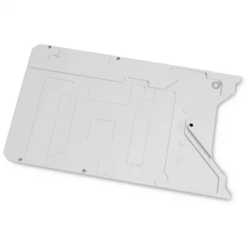 Backplate EK Water Blocks zilver 1 stuk — accessoire voor computerkoelsysteem