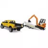 Car Dodge RAM 2500 Service met aanhanger