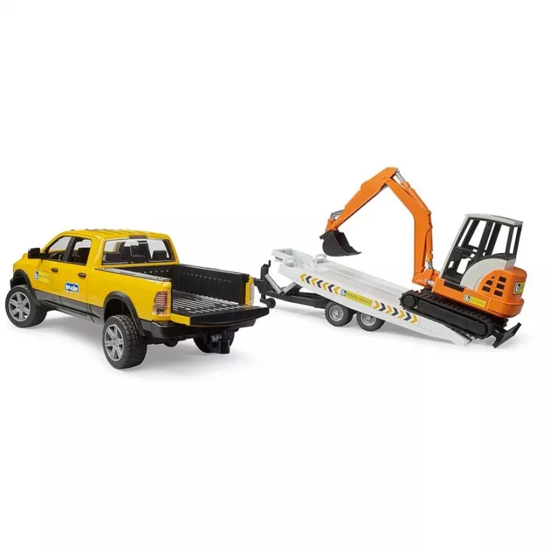 Car Dodge RAM 2500 Service met aanhanger
