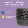 Logitech Wave Keys toetsenbord office RF Wireless + Bluetooth QWERTZ grafiet