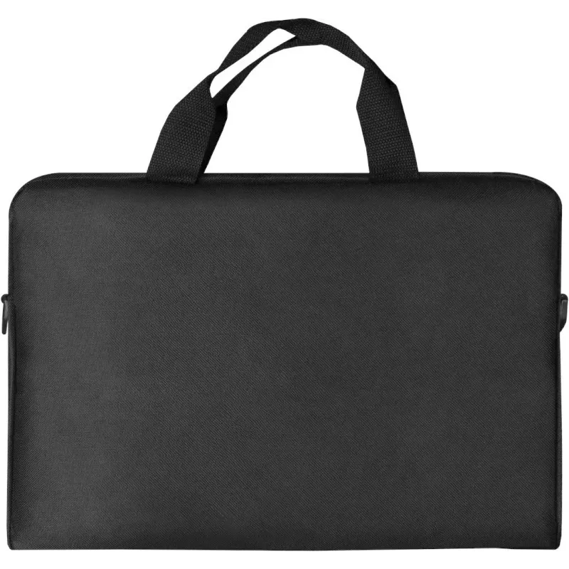 Laptoptas DEFENDER Lite 39,6 cm (15,6 inch) zwart/grijs, polyester, rits, draaggreep, afneembare schouderriem