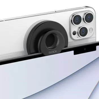 Inductieve houder voor MacBook MagSafe zwart