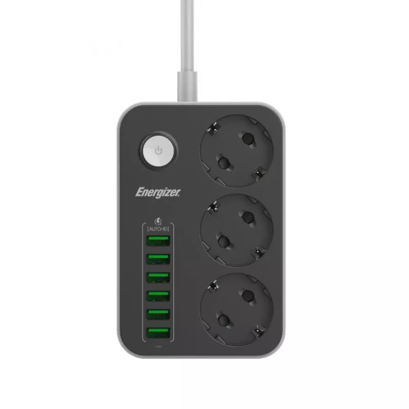 Draagbare powerbank Energizer EPB2500W01EU 2500 mAh USB-uitgang compacte oplader