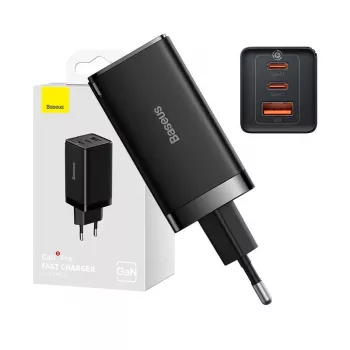 Oplader Baseus GaN5 Pro universeel zwart