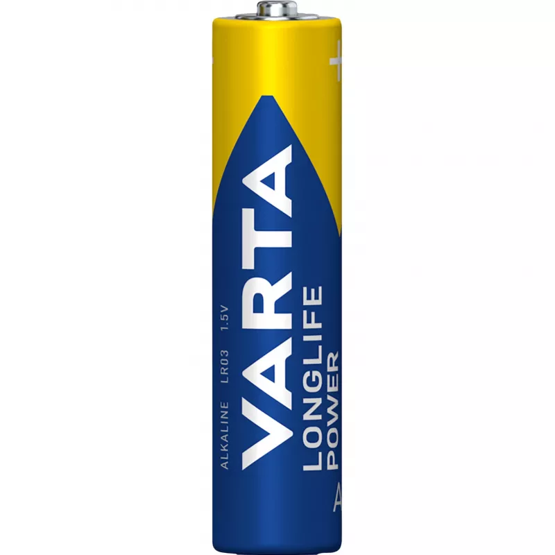 Varta Longlife, wegwerpbatterij, AAA, alkali, 1,5 V, 24 stuks, 44,5 mm