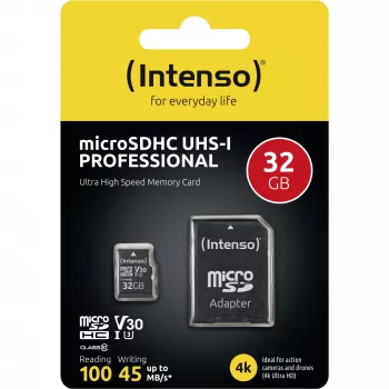 KAART Intenso geheugenkaart microHC Professional 32 GB