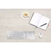 CHERRY KC 6000 toetsenbord slank universeel USB QWERTZ Duits zilver