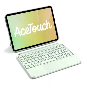 Inateck KB04122 Keyboard Folio voor iPad 11, QWERTZ, groen