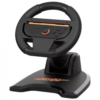 Racing wheel SUBSONIC SA5727-1 voor Nintendo Switch — instelbare gevoeligheid, kart-racer design