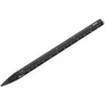 Mechanisch vulpotlood TROIKA PEN20/BK zwart aluminium 4 stuks