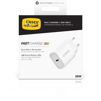 Wandlader OTTERBOX 78-81340 20W USB-C (USB-PD) wit