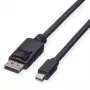 ROLINE 11445634 DisplayPort Mini DisplayPort 1 m kabel zwart