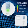 Koolmonoxide-sensor QOLTEC 52577 — batterijgevoed alarm, 85 dB geluidsniveau