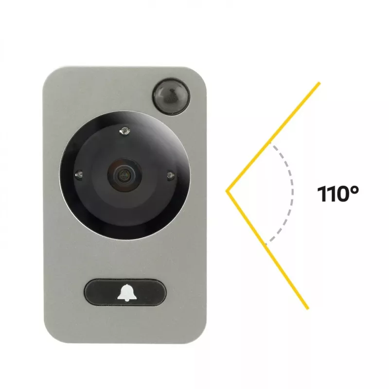 Yale 45-5800-1443-00-6011 digitale deurspion-camera