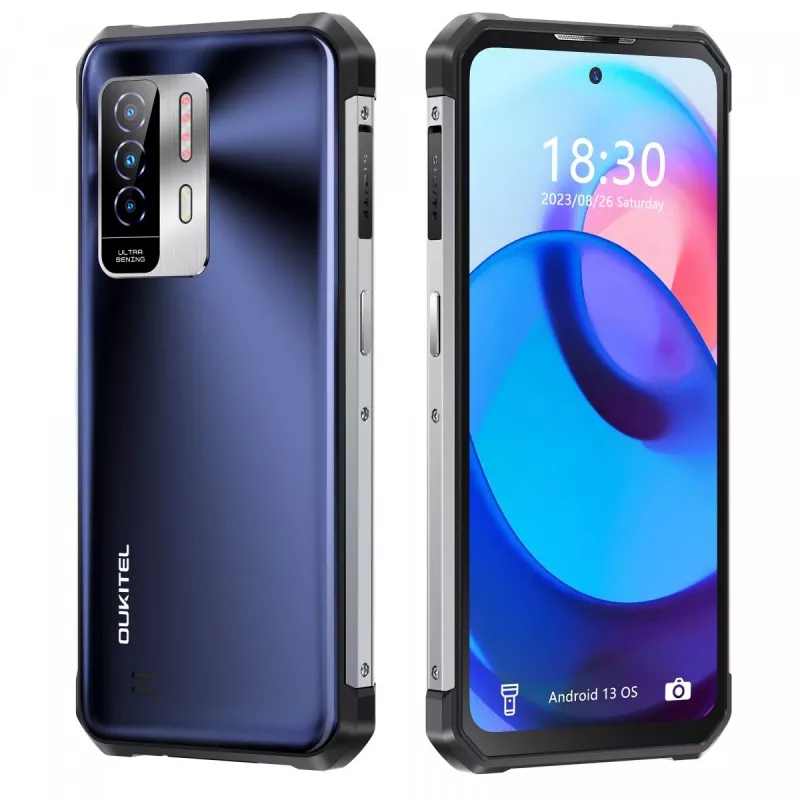 Smartphone Oukitel WP27 6,78 inch 12 GB/256 GB zwart