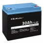 Oplaadbare LiFePO4-accu QOLTEC 12,8V 30Ah 384Wh met BMS