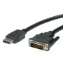 DisplayPort-kabel VALUE DP-DVI (24+1) M/M 3 m
