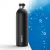 BRITA carbonisatiefles 650 ml, RVS, zwart, vaatwasbestendig