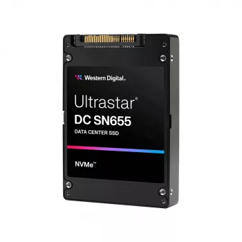 SSD WESTERN DIGITAL Ultrastar DC SN655 7,68 TB and3 PCIe TLC ISE Dual Port
