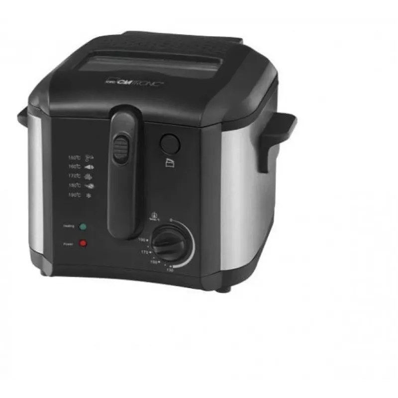 Friteuse Clatronic FR 3649 single 2,5 l 1600 W zwart