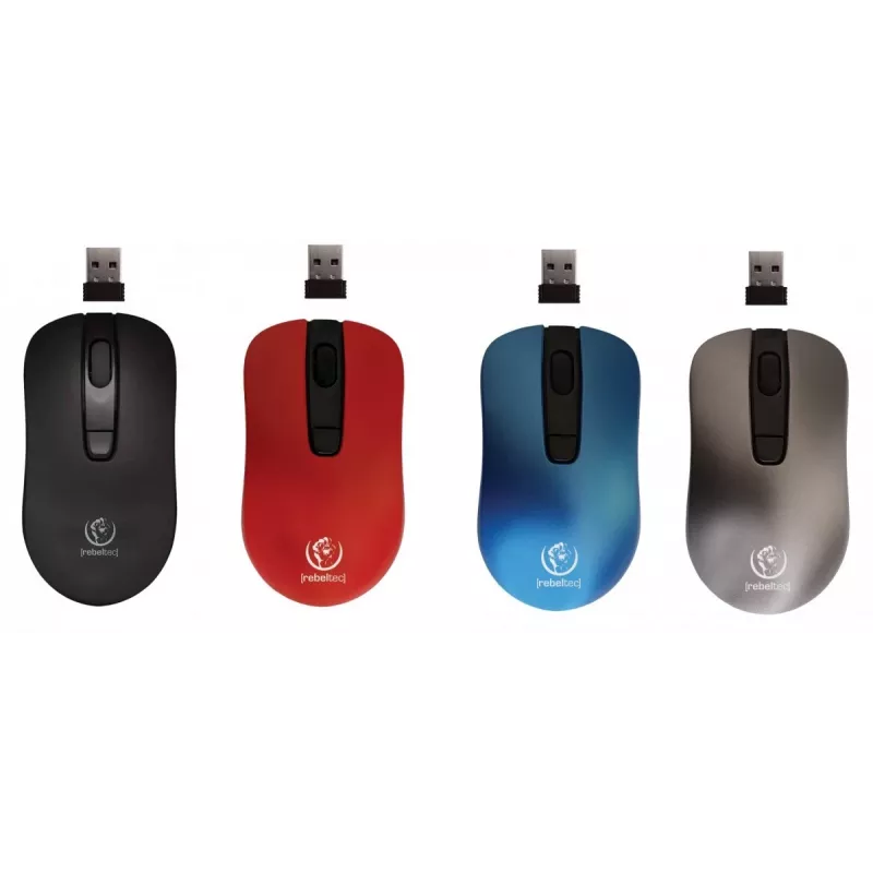 Optische draadloze muis Rebeltec STAR blauw RBLMYS00057 interface