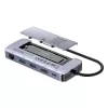 UNITEK actieve hub USB-C 10GBPS,M.2,HDMI, PD 100W