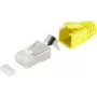 Draadverbinder RJ45 ShiverPeaks BS72067-Y geel