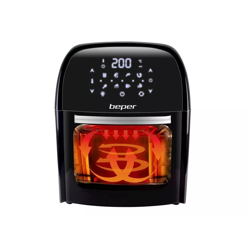 Heteluchtfriteuse Beper P101FRI012 12 L 1800 W zwart