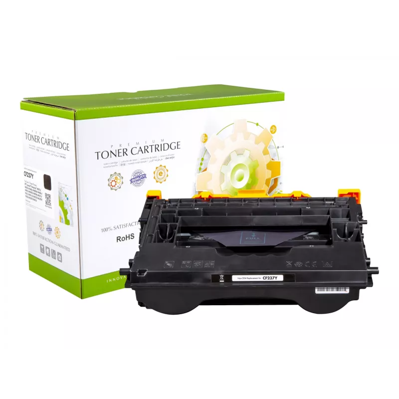 STATIC tonercartridge compatibel met HP CF237Y zwart extra hoge capaciteit compatibel 41.000 pagina's