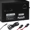 Mini hifi-stereosysteem Adler AD 1917 — Bluetooth V5.3, cd/usb/mp3, 2×25 W RMS, FM-tuner, 4-bands equalizer, AUX, zwart
