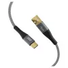 EFB Elektronik USB-A-naar-USB-C-kabel 60W QC 3A grijs - kabel - digitaal/data (USB-AC-00004)