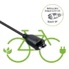 Oplader voor e-bike 36V/42V 2A met Bosch 3-pins stekker QOLTEC