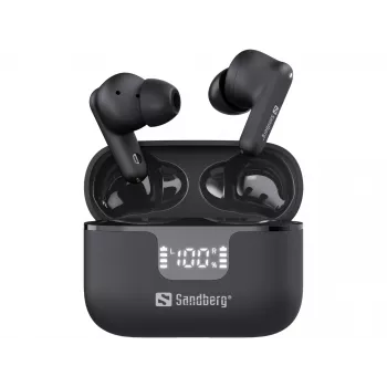 Headset Sandberg draadloze oordopjes ANC+ENC