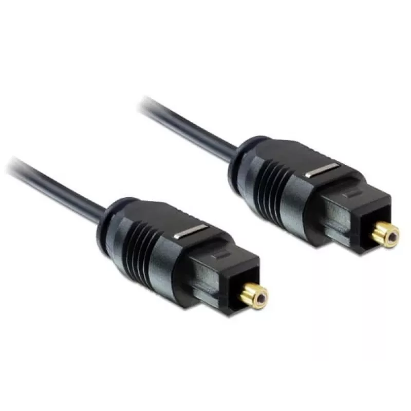 Toslink-audiokabel DeLOCK 82879 1 m zwart