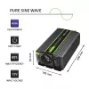 Qoltec Monolith spanningsomvormer auto 600 W 12 V